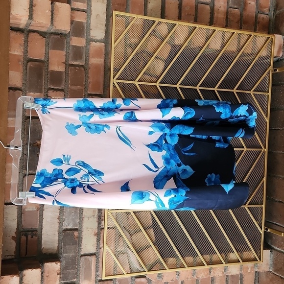 Ted BAKER Nemea Fantasia Floral Asymmetrical Skirt  US 6 - Picture 6 of 9